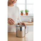 Leiteira Inox 1,4L: Aço Puro para seu Fogão Leiteira Inox 1,4L: Aço Puro para seu Fogão