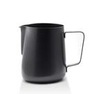 Leiteira Pitcher Para Cafe Barista 350 Ml Aço Inox( Preto)