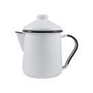 Leiteira Tradicional Esmaltada Branca N 12 1100 ml - Ewel