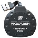 Leitor de cartão CF PixelFlash Compact Flash Memory USB 3.0 Preto