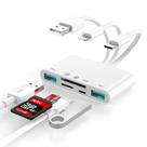 Leitor de cartão de memória esbeecables Leitor de cartão SD para iPhone/iPad
