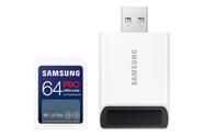 Leitor de Cartão de Memória/USB 3.0 Samsung PRO Ultimate 64GB SDXC