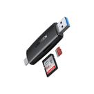 Leitor De Cartão Memória Ugreen Cm304 Tipo C-a Sd E Micro Sd