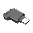 Leitor De Cartão Mini TF Tipo-C 2.0 Preto, Pen Drive USB C Para Armazenamento Externo Para iPhone 17 Leitor De Cartão Mini TF Tipo-C 2.0 Preto, Pen Drive USB C Para Armazenamento Externo Para iPhone 17