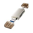 Leitor De Cartão OTG USB C A 3.0 SD Tf Notebook CableTime