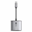 Leitor de Cartão SD e Micro SD 3.0 Hrebos Premium IF-243 Adaptador Leitor de Memória Alta Compatibilidade Compacto