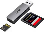 Leitor de Cartão SD USB 3.0 de Alta Velocidade - Compatível com Mac, Windows e Linux