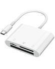 Leitor de cartão SD USB C para iPhone/Android/iPad/Mac/laptop