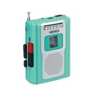 Leitor de cassetes Jensen CR-100 Rádio AM/FM portátil retro
