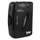 Leitor de Cassetes Portátil Tyler TCP-02 com Rádio AM/FM Estéreo