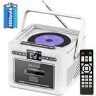 Leitor de CD Boombox Jazmm com Bluetooth, alto-falantes HiFi de 10 W Leitor de CD Boombox Jazmm com Bluetooth, alto-falantes HiFi de 10 W