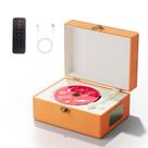 Leitor de CD e Caixa de Música Yintiny Time com Bluetooth - Laranja