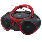 Leitor de CD estéreo portátil Jensen CD-490 com rádio AM/FM