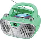 Leitor de CD Portátil Jensen CD-485-GR com Rádio AM/FM - 1W de Potência Leitor de CD Portátil Jensen CD-485-GR com Rádio AM/FM - 1W de Potência