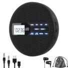 Leitor de CD portátil M-Amazup recarregável com Bluetooth e FM