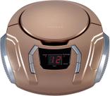 Leitor de CD Portátil Sylvania SRCD261-B - com Rádio AM/FM