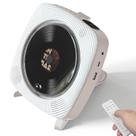 Leitor de CD RealInkus Portable com alto-falantes, FM, Bluetooth branco