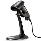 Leitor de código de barras Esky Wired portátil com suporte USB Laser 1D