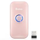 Leitor de código de barras Eyoyo Mini 1D Bluetooth 3 em 1 rosa