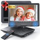 Leitor de DVD portátil Arafuna 12.5 para carro com tela HD de 10,5”