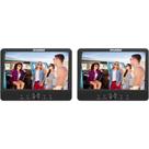 Leitor de DVD portátil SYLVANIA SDVD1082 10.1" de tela dupla
