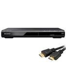Leitor de DVD Sony Ultra Slim Upscaling DVPSR510H com cabo HDMI Leitor de DVD Sony Ultra Slim Upscaling DVPSR510H com cabo HDMI