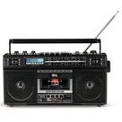 Leitor de Fitas Cassete QFX J-220BT ReRun X - com Gravador e Bluetooth