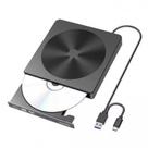 Leitor e Gravador de Cd Dvd Externo PC Notebook Usb 3.0 Driver Portátil Ultra Rápido 5gbps Slim Ultrabook Windows