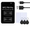 Leitor e gravador RFID IC&ID, copiador RFID compatível com IC de 13,56 MHz e ID de 125-500 kHz, clonador RFID para cartões ID/CUID/FUID/UFID/GDM/5200/5577/8265/8268/4305/HID-125K, não compatível com iOS