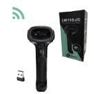 Leitor Laser De Código De Barras de Produtos e Boletos Bancarios 1D Sem Fio Lw150 Nonus