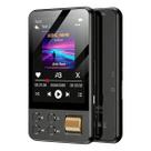 Leitor MP3 AGXOV 128GB Bluetooth 5.3 com alto-falante HD preto