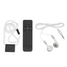 Leitor MP3 GOWENIC ABS Mini Music 180mAh 64GB Preto