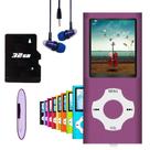 Leitor MP3 Hotechs com 32GB de memória LCD, tela FM de 1,82"