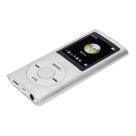 Leitor MP4 Zunate com tela LCD de 1,8" 64GB prata