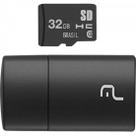 Leitor Multilaser USB Com Cartão SD 32GB F002