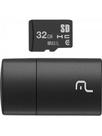 Leitor Multilaser USB Com Cartão SD 32GB