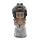 Lembrança Primeira Eucaristia Comunhão Menina Rezando Resina 8cm Lembrança Primeira Eucaristia Comunhão Menina Rezando Resina 8cm