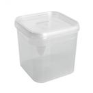 Lembrancinha Baldinho Quadrado 220grs Com Tampa 10 Un