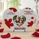 Lembrancinha Coração MDF Mini Porta Retrato Feliz dia Dos Namorados Lembrancinha Coração MDF Mini Porta Retrato Feliz dia Dos Namorados