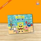 Lembrancinha De Festa Quebra Cabeça Bob Esponja Turma 2