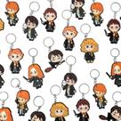 lembrancinha Harry Potter Hermione Turma Greg Chaveiro emborrachado