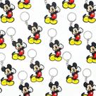 Lembrancinha Mickey Mouse Aniversário 10un Chaveiro Realeza Tema Disney Festa