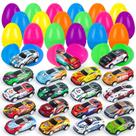 Lembrancinha NEUBSAW 24 Ovos de Páscoa com Carrinhos