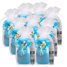 Lembrancinha Sachê Perfumado Azul Bebê Cetim com Refil (5unid) Ref.AC-01 Lembrancinha Sachê Perfumado Azul Bebê Cetim com Refil (5unid) Ref.AC-01