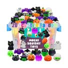 Lembrancinhas De Festa De Halloween: 20 Peças De Brinquedos Squishies Kawaii Mochi, Presentes Em