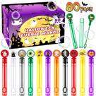 Lembrancinhas de festa de Halloween HINZER Mini Bubble Wands, pacote com 80 Lembrancinhas de festa de Halloween HINZER Mini Bubble Wands, pacote com 80
