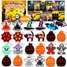 Lembrancinhas de festa de Halloween Kiss Monkey, 24 peças de chaveiro Pop Fidget