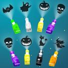 Lembrancinhas de festa de Halloween Malhaii 36 unidades Light Up Finger Lights Lembrancinhas de festa de Halloween Malhaii 36 unidades Light Up Finger Lights