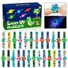 Lembrancinhas de festa de Natal SEKEAHU Light Up Fidget Toy + Bracelet