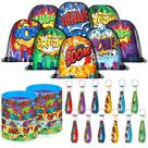 Lembrancinhas de festa Lothee Spider 32 peças Halloween Spiderweb